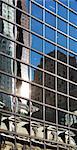 Modern Building with Reflections, Yonge Street, Toronto, Ontario, Canada