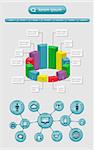 Infographics  and web elements. EPS10 vector illustration