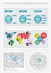 Infographics  and web elements. EPS10 vector illustration