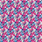 Seamless Pattern with Abstract Colorful Texture. Vector Background