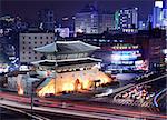Seoul, South Korea at Namdaemun Gate.
