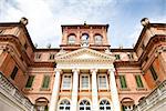 Italy - Piemonte region. Racconigi Royal Castle entrance