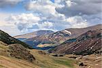 High mountain landscape in Romania