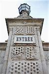 Entrance Sign on Column, Town Hall, Orleans, Centre Region, France