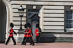 Changing the Guard at Buckingham Palace, London, England