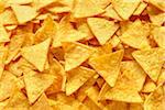 Close-Up of tortilla chips (full frame)