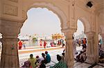 People at Golden Temple, Amritsar, Punjab