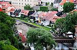 Buildings in a city, Cesky Krumlov, South Bohemian Region, Czech Republic