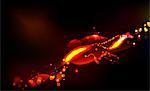 Abstract image of fire