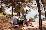 Croatia, Dalmatia, Family holidays on camp site