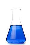 Erlenmeyer against a white background