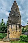 Lanterne des morts in the beautiful city of sarlat dordogne perigord France