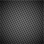 Technology background with seamless black metal (stainless steel, titan, chrome) texture for internet sites, web user interfaces (UI), applications (apps) and business presentations. Vector Pattern.