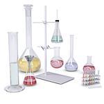 Chemical laboratory. Isolated render on a white background