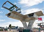 fragment  view  of the road under reconstruction