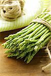 fresh green asparagus - spring vegetable