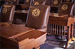 View inside the house of representatives of the Texas state capitol building, Austin, Texas, USA