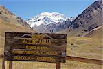 NP Aconcagua, Andes Mountains, Argentina