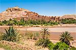 Kasbah Ait Ben Haddou and the Ounila River, UNESCO World Heritage Site, near Ouarzazate, Morocco, North Africa, Africa