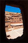 Inside Kasbah Ait Ben Haddou, UNESCO World Heritage Site, near Ouarzazate, Morocco, North Africa, Africa