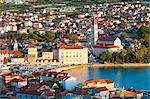 Cathedral of St. Lawrence at sunrise, Trogir, UNESCO World Heritage Site, Dalmatian Coast, Adriatic, Croatia, Europe