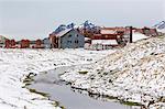 The abandoned Norwegian Whaling Station at Stromness Bay, South Georgia, South Atlantic Ocean, Polar Regions