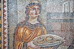 Mosaic of the Chresis from Daphne (Harbiye), 4th century AD, Hatay Archaeology Museum, Antioch, Hatay province, Southwest Turkey, Anatolia, Turkey, Asia Minor, Eurasia