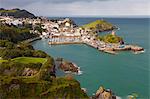 View over Ilfracombe, Devon, England, United Kingdom, Europe