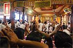 Temple of the Tooth (Sri Dalada Maligawa), UNESCO World Heritage Site, Kandy, Hill country, Sri Lanka, Asia