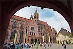 Freiburg Cathedral, Freiburg, Baden-Wurttemberg, Germany, Europe