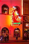 Neon sign on Broadway Street, Nashville, Tennessee, United States of America, North America