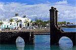 Las Bolas Bridge, Arrecife, Lanzarote Island, Canary Islands, Spain, Atlantic, Europe