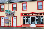 Cafe in Ballyvaughan Town, County Clare, Munster, Republic of Ireland, Europe