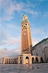 Exterior of Hassan II Mosque, Casablanca, Morocco, North Africa, Africa