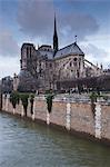 Notre Dame de Paris cathedral, Paris, France, Europe