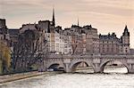 Pont Neuf and the Ile de la Cite in Paris, France, Europe