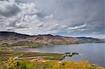 Derwent Water and the surrounding fells in the Lake District National Park, Cumbria, England, United Kingdom, Europe