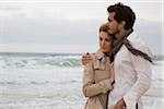 Portrait of Couple at Beach, Sardinia, Italy