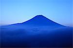 Mount Fuji and sea of clouds