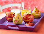 Halloween apples and pears