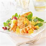 Shrimp and mango salad