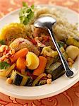 Chicken and vegetable Couscous