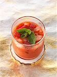 Summer fruit gazpacho