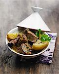 Lamb and artichoke Tajine