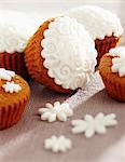 Decorated cupcakes