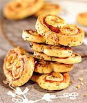 Poppy seed Palmiers biscuits