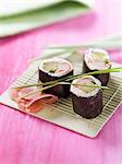 Cucumber,surimi and Brousse cheese Makis