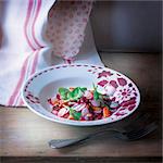 Radish and pomegranate salad