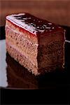 Chocolate-raspberry cake