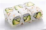 Avocado-cucumber Makis_